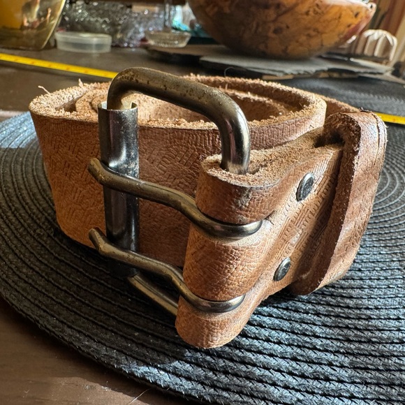 Thick Heavy Duty Husky Double Prong Tool Belt - Picture 1 of 4